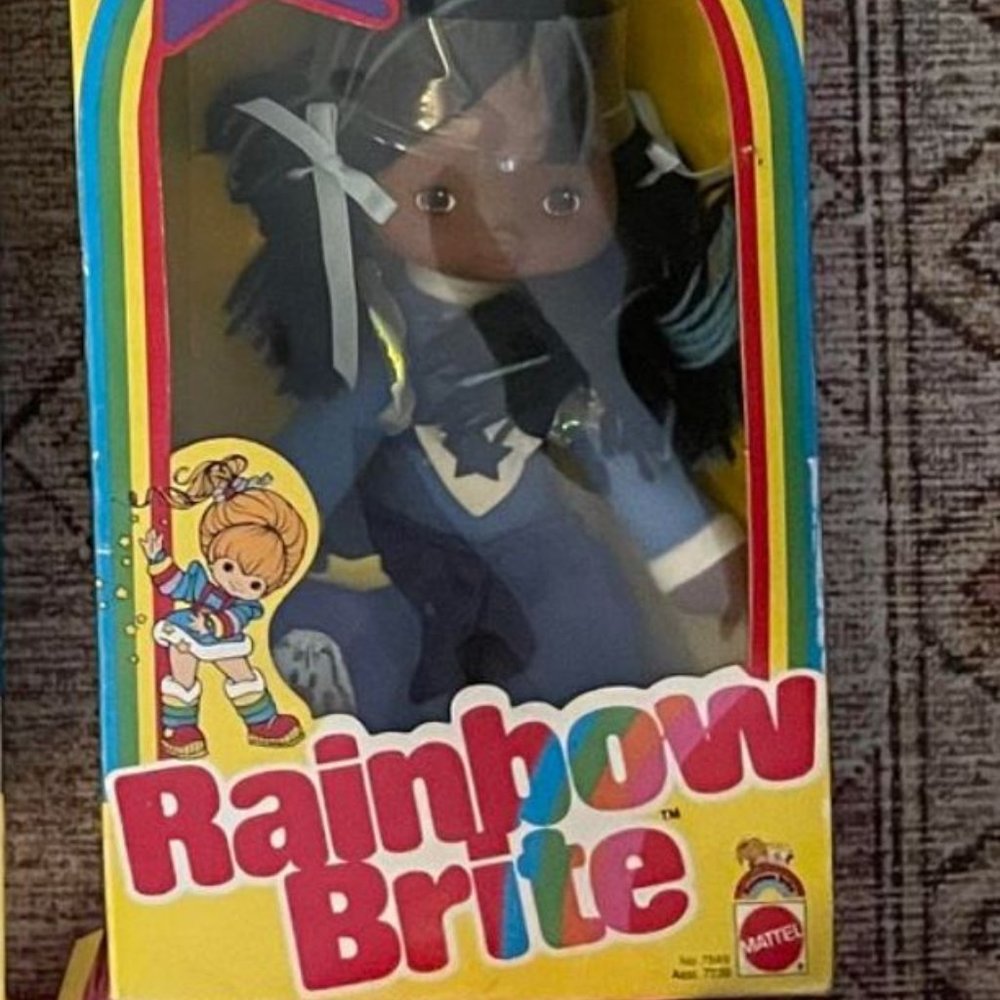 Rare Vintage Indigo Rainbow Brite doll 1984 mint in box MIB antique collectable